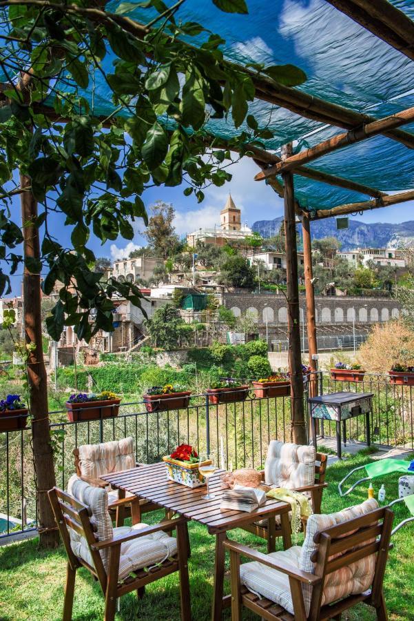 Villa Laura Amazing Breakfast,Private Outdoor Hot Tub, Positano Experience ภายนอก รูปภาพ