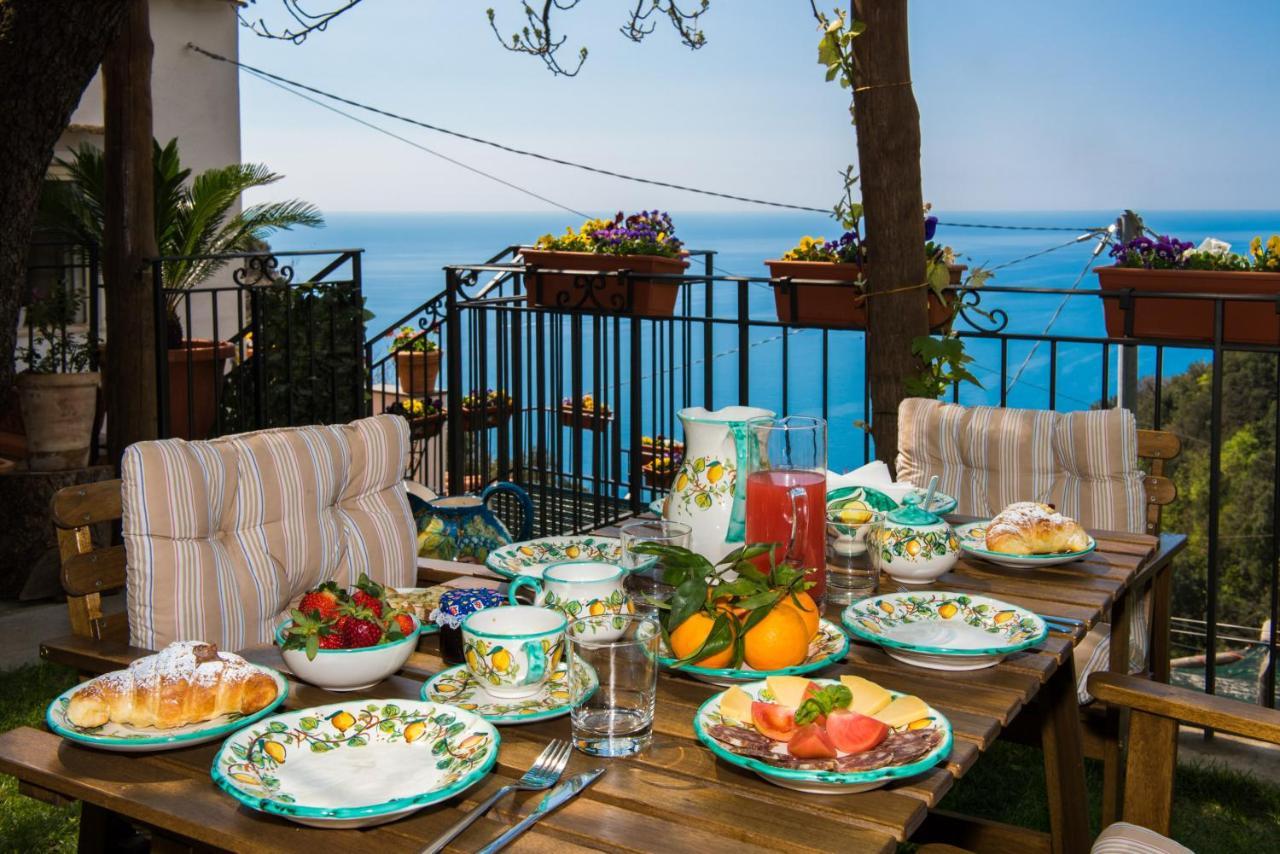 Villa Laura Amazing Breakfast,Private Outdoor Hot Tub, Positano Experience ภายนอก รูปภาพ